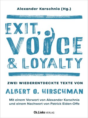 cover image of Exit, Voice & Loyalty